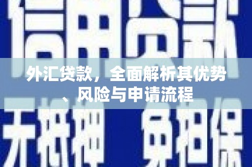 清河门外汇贷款，全面解析其优势、风险与申请流程