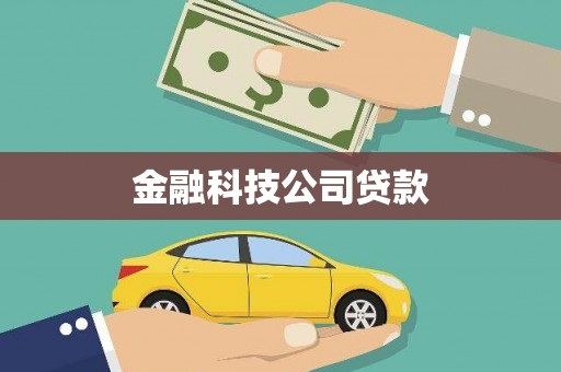 清河门金融科技公司贷款