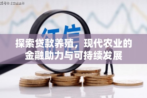 清河门探索贷款养殖，现代农业的金融助力与可持续发展