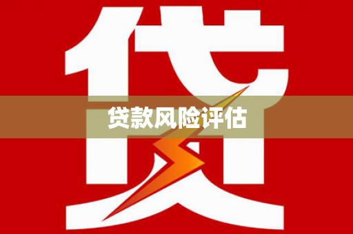 清河门贷款风险评估