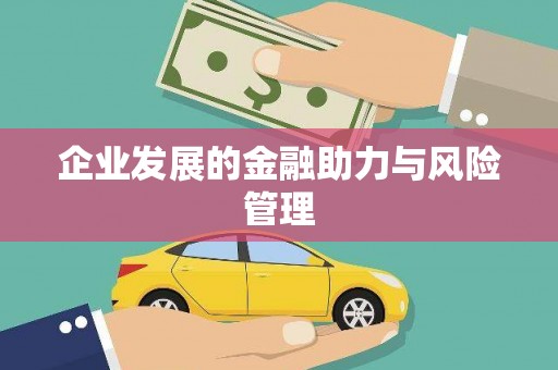 清河门企业发展的金融助力与风险管理