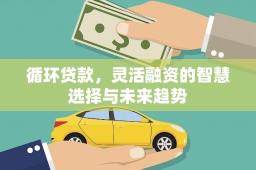 清河门循环贷款，灵活融资的智慧选择与未来趋势