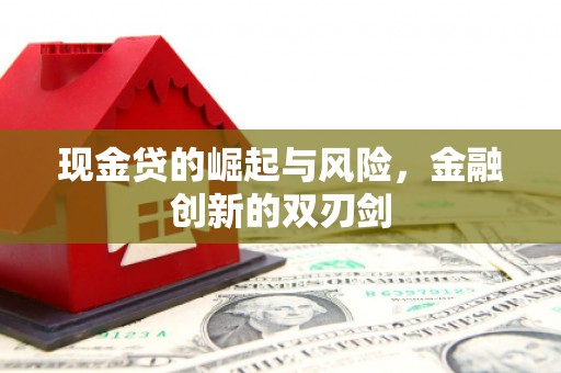 清河门现金贷的崛起与风险，金融创新的双刃剑