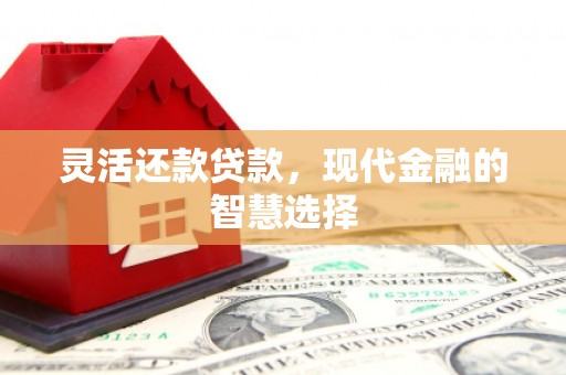清河门灵活还款贷款，现代金融的智慧选择