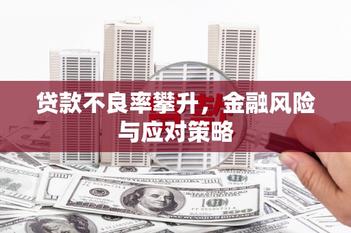 清河门贷款不良率攀升，金融风险与应对策略