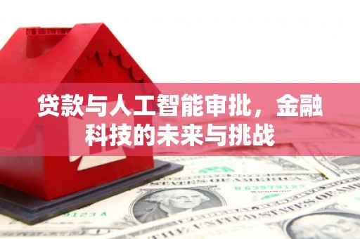 清河门贷款与人工智能审批，金融科技的未来与挑战