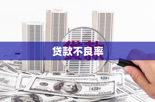 清河门贷款不良率