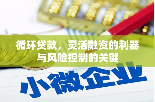 清河门循环贷款，灵活融资的利器与风险控制的关键