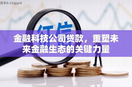 清河门金融科技公司贷款，重塑未来金融生态的关键力量