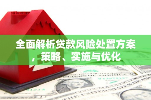 清河门全面解析贷款风险处置方案，策略、实施与优化