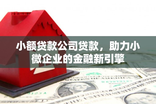 清河门小额贷款公司贷款，助力小微企业的金融新引擎