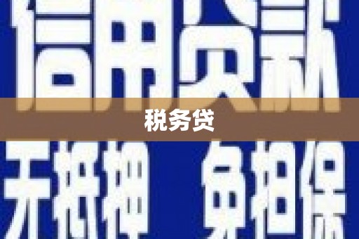 清河门税务贷