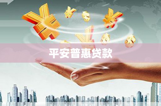 清河门平安普惠贷款