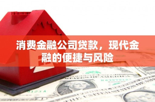 清河门消费金融公司贷款，现代金融的便捷与风险